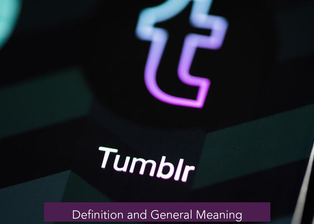 Definition and General Meaning
