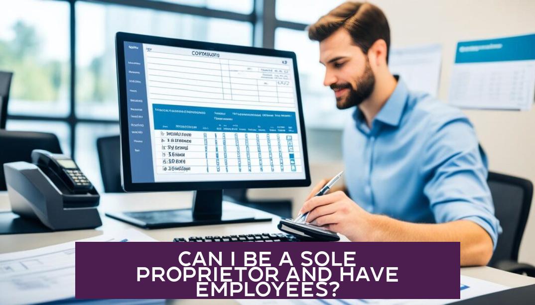 Can I Be a Sole Proprietor and Have Employees?