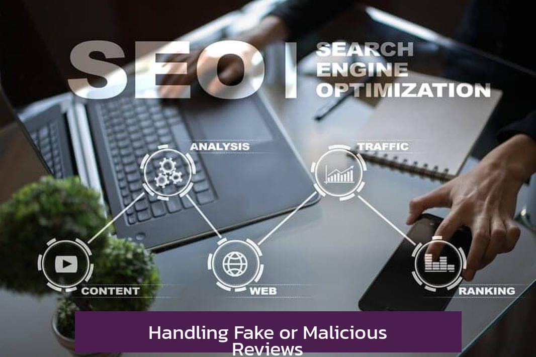 Handling Fake or Malicious Reviews