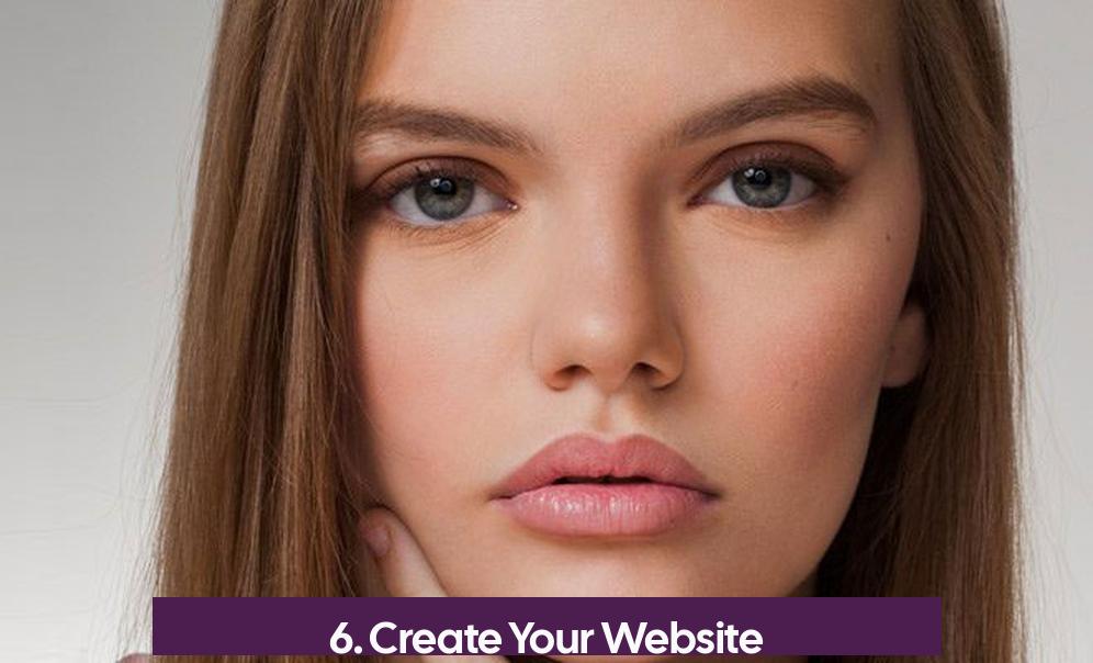 6. Create Your Website