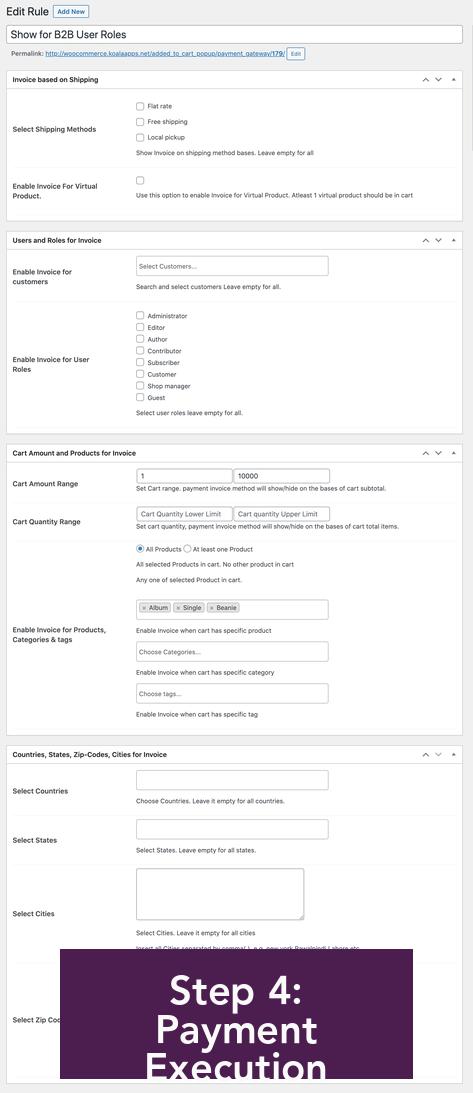 Step 4: Payment Execution