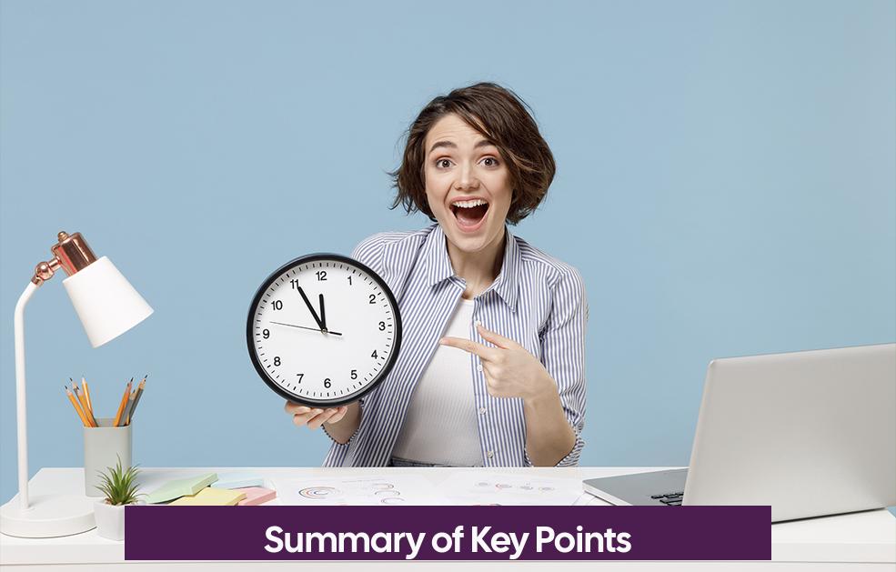 Summary of Key Points