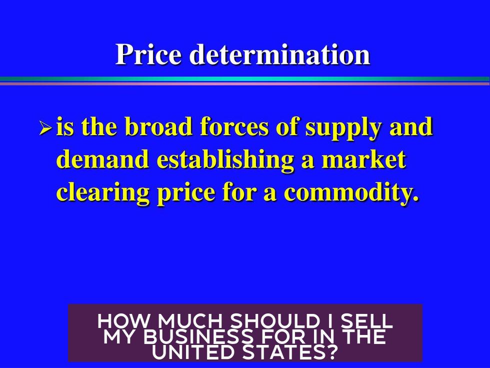 How Much Should I Sell My Business For in the United States?