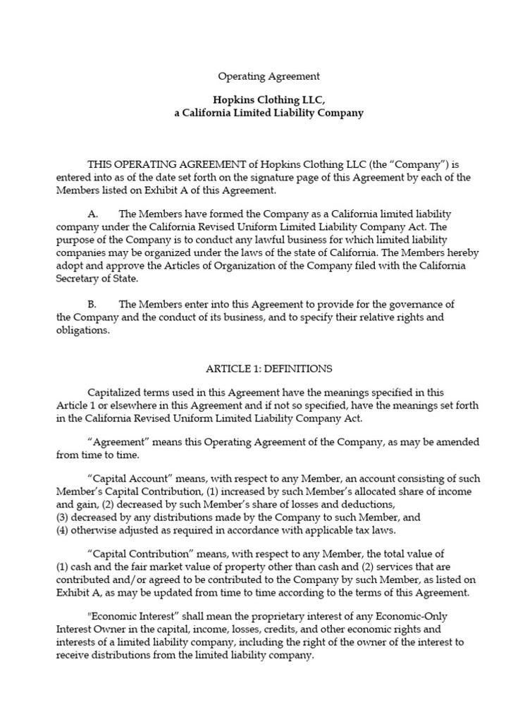 Signing the Agreement: The Essential Part