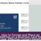 How to Format and Place an Address on a Business Card for Clear, Effective Contact Details