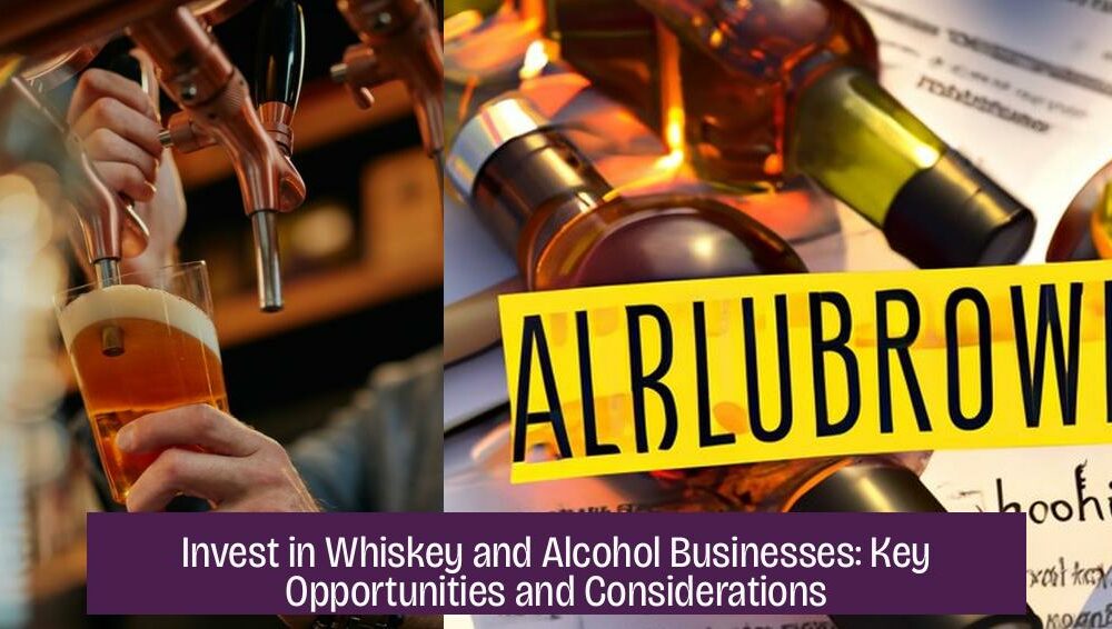 Invest in Whiskey and Alcohol Businesses: Key Opportunities and Considerations