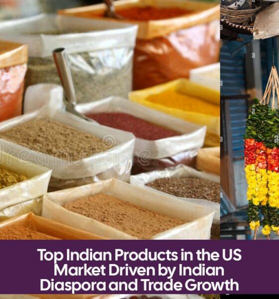 Top Indian Products in the US Market Driven by Indian Diaspora and Trade Growth
