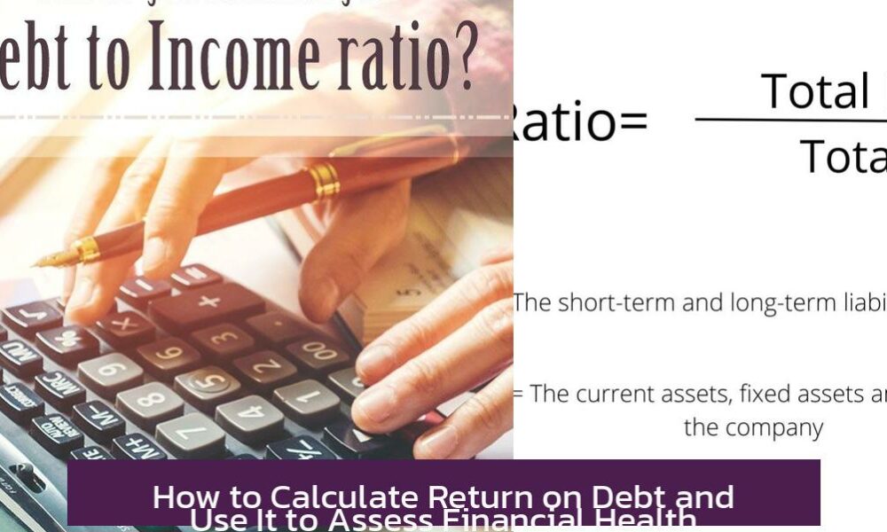 How to Calculate Return on Debt and Use It to Assess Financial Health