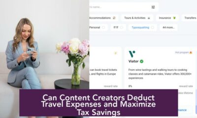 Can Content Creators Deduct Travel Expenses and Maximize Tax Savings
