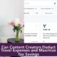 Can Content Creators Deduct Travel Expenses and Maximize Tax Savings