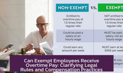 Can Exempt Employees Receive Overtime Pay: Clarifying Legal Rules and Compensation Practices