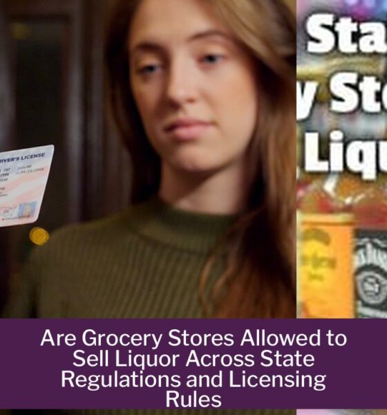 Are Grocery Stores Allowed to Sell Liquor Across State Regulations and Licensing Rules