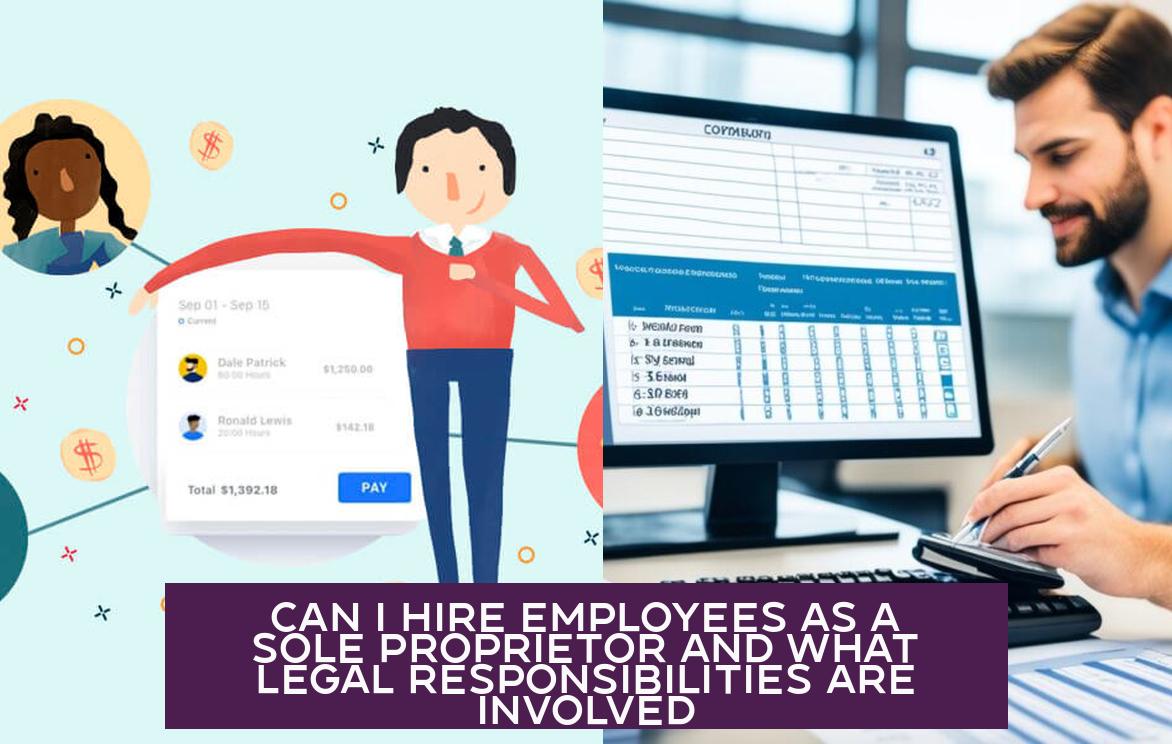 Can I Hire Employees as a Sole Proprietor and What Legal Responsibilities Are Involved