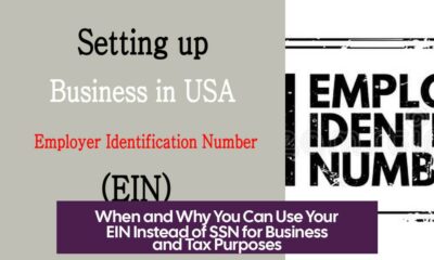 When and Why You Can Use Your EIN Instead of SSN for Business and Tax Purposes