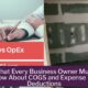 What Every Business Owner Must Know About COGS and Expense Tax Deductions