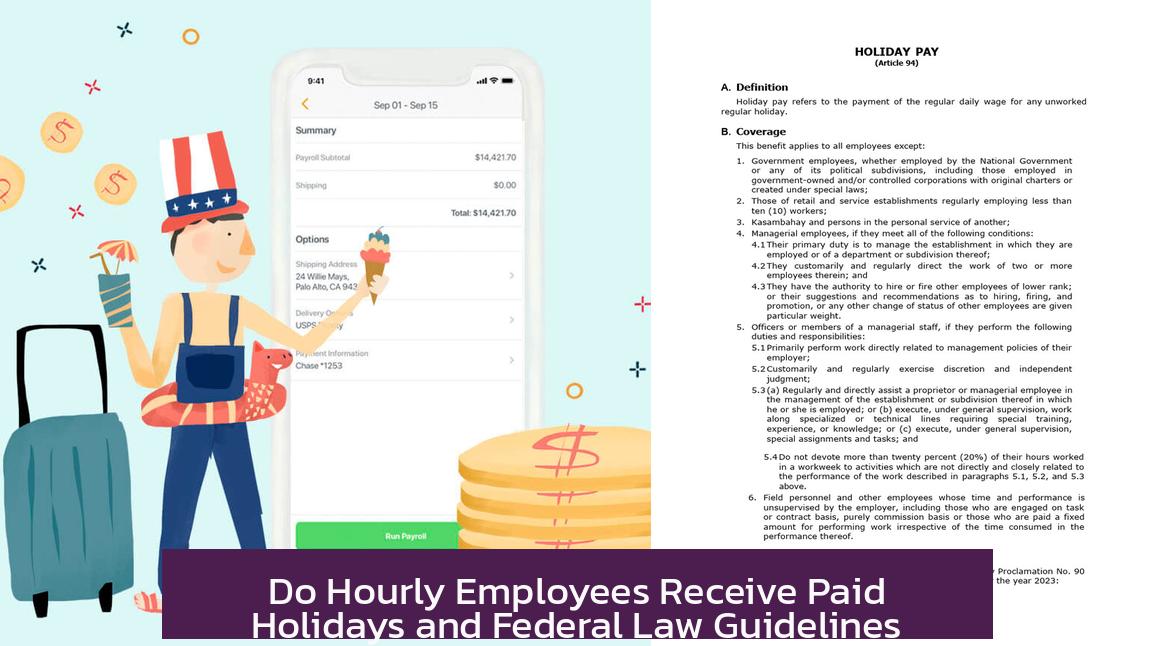 Do Hourly Employees Receive Paid Holidays and Federal Law Guidelines