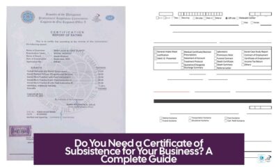 Do You Need a Certificate of Subsistence for Your Business? A Complete Guide