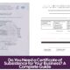 Do You Need a Certificate of Subsistence for Your Business? A Complete Guide