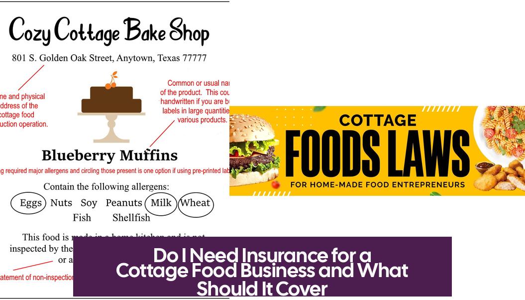 Do I Need Insurance for a Cottage Food Business and What Should It Cover