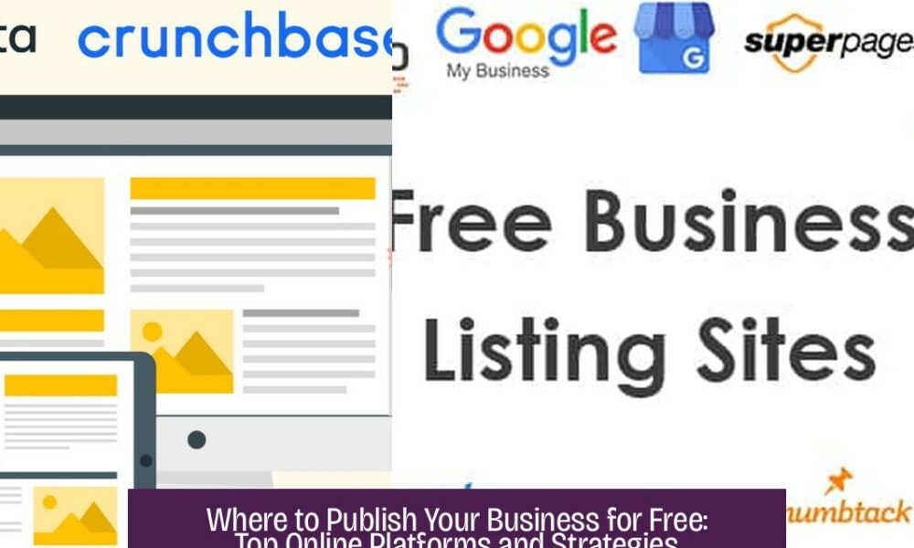 Where to Publish Your Business for Free: Top Online Platforms and Strategies