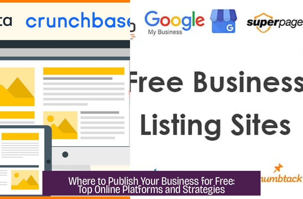 Where to Publish Your Business for Free: Top Online Platforms and Strategies