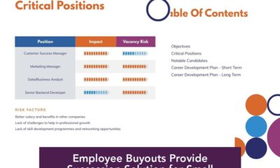 Employee Buyouts Provide Succession Solution for Small Business Transition