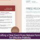 Crafting a Clear Event Press Release Format for Effective Publicity