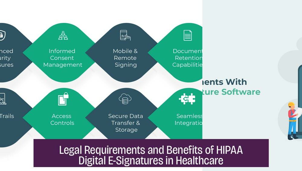 Legal Requirements and Benefits of HIPAA Digital E-Signatures in Healthcare