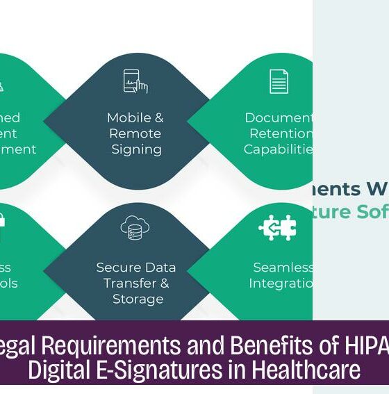 Legal Requirements and Benefits of HIPAA Digital E-Signatures in Healthcare