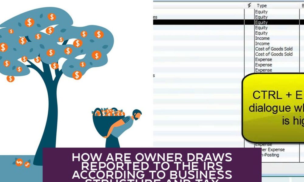 How Are Owner Draws Reported to the IRS According to Business Structure and Tax Implications