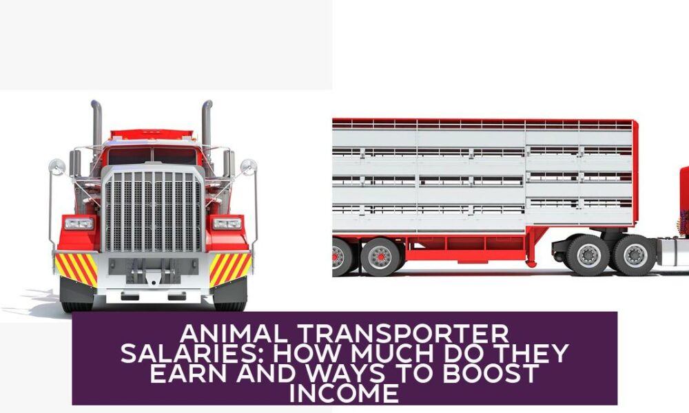 Animal Transporter Salaries: How Much Do They Earn and Ways to Boost Income