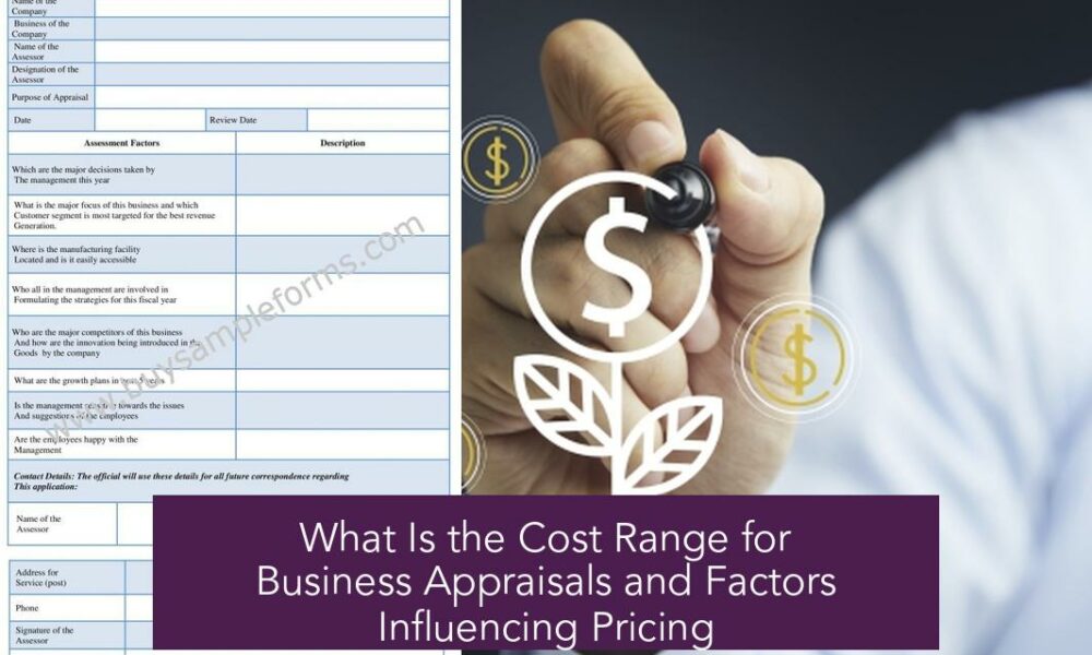 What Is the Cost Range for Business Appraisals and Factors Influencing Pricing
