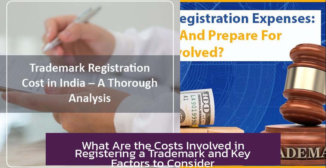 What Are the Costs Involved in Registering a Trademark and Key Factors to Consider