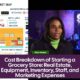 Cost Breakdown of Starting a Grocery Store: Real Estate, Equipment, Inventory, Staff, and Marketing Expenses