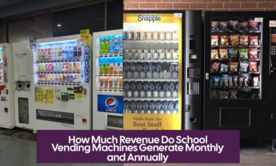 How Much Revenue Do School Vending Machines Generate Monthly and Annually