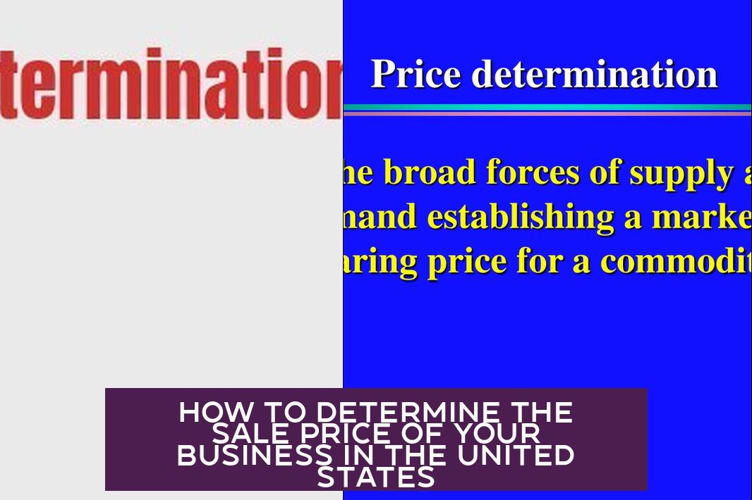 How to Determine the Sale Price of Your Business in the United States