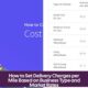 How to Set Delivery Charges per Mile Based on Business Type and Market Rates