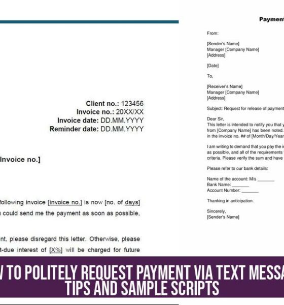 How to Politely Request Payment via Text Message: Tips and Sample Scripts
