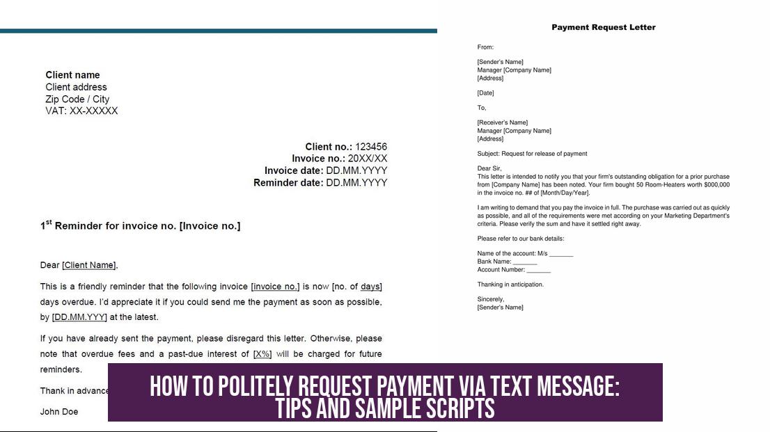 How to Politely Request Payment via Text Message: Tips and Sample Scripts