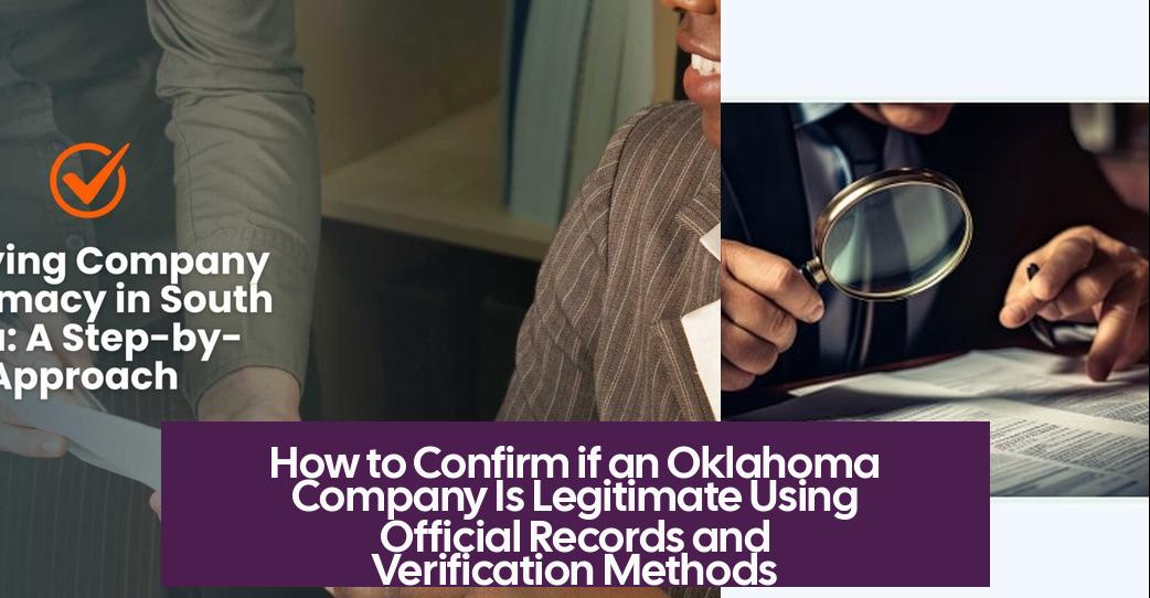 How to Confirm if an Oklahoma Company Is Legitimate Using Official Records and Verification Methods