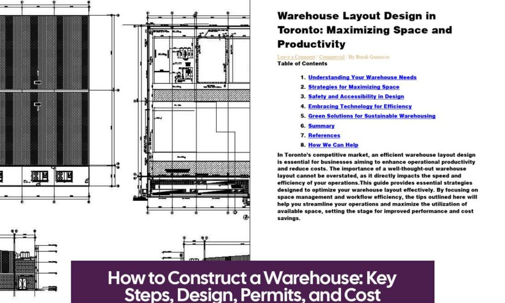 How to Construct a Warehouse: Key Steps, Design, Permits, and Cost Strategies