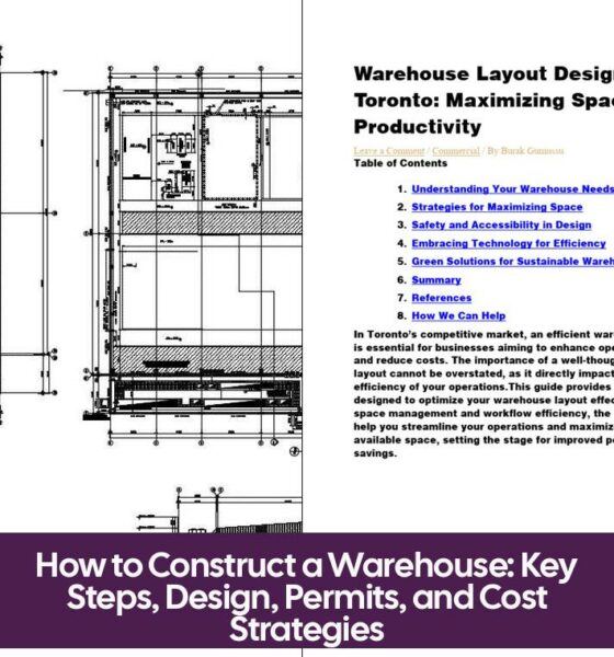 How to Construct a Warehouse: Key Steps, Design, Permits, and Cost Strategies