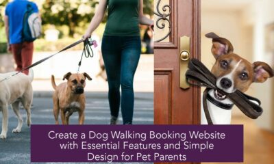 Create a Dog Walking Booking Website with Essential Features and Simple Design for Pet Parents