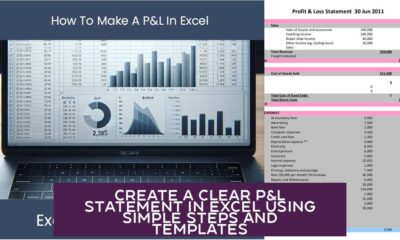 Create a Clear P&L Statement in Excel Using Simple Steps and Templates