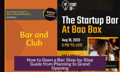 How to Open a Bar: Step-by-Step Guide from Planning to Grand Opening