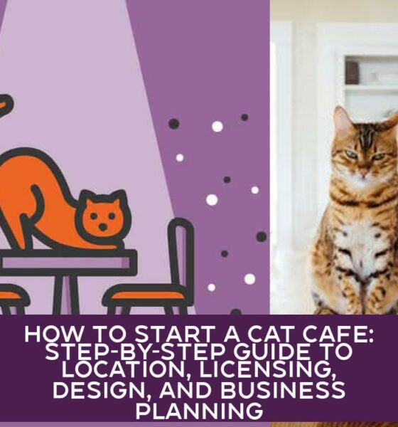 How to Start a Cat Cafe: Step-by-Step Guide to Location, Licensing, Design, and Business Planning