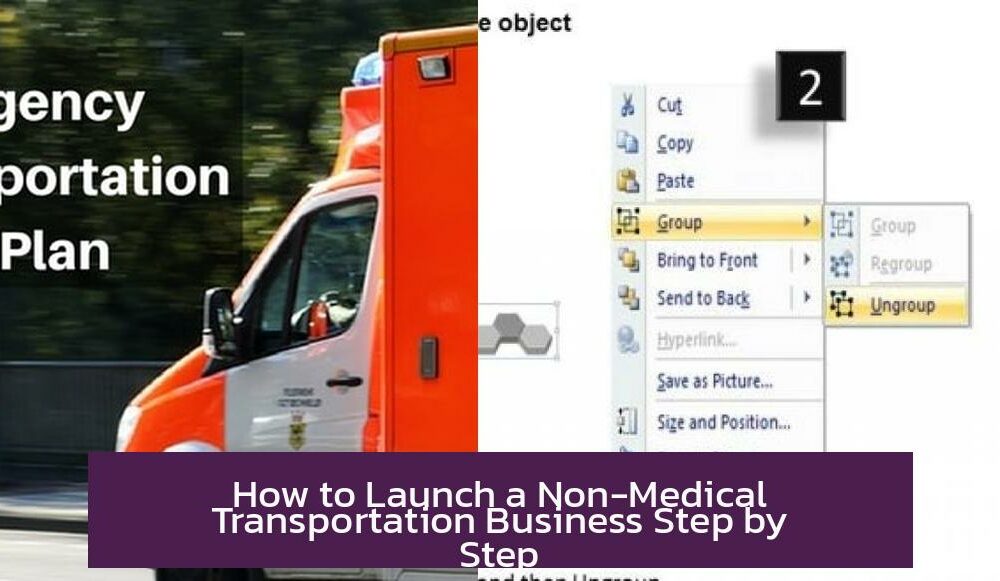 How to Launch a Non-Medical Transportation Business Step by Step