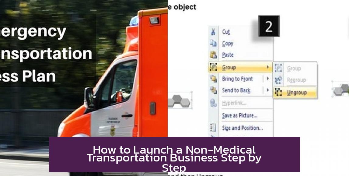 How to Launch a Non-Medical Transportation Business Step by Step