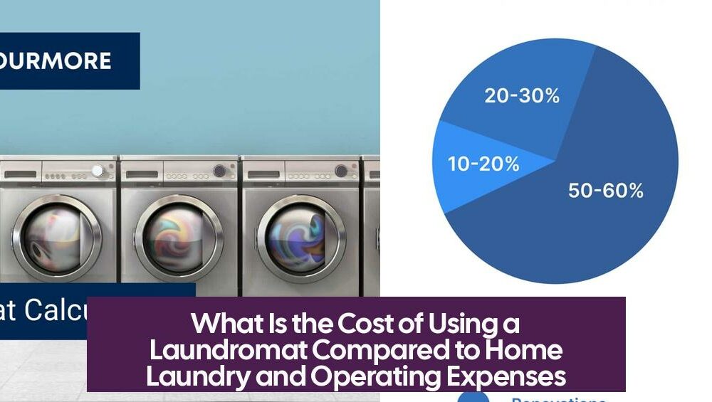 What Is the Cost of Using a Laundromat Compared to Home Laundry and Operating Expenses