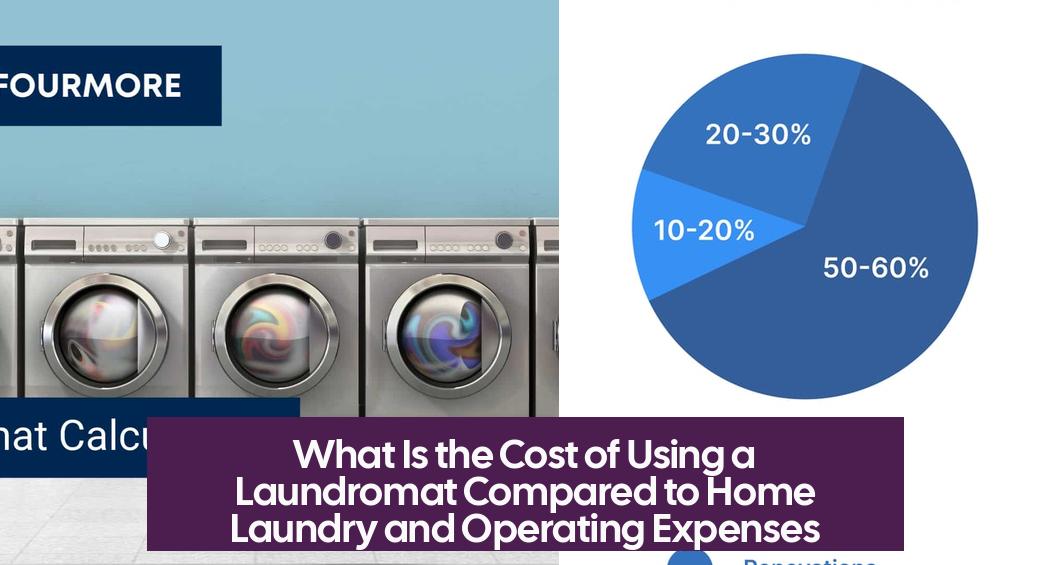 What Is the Cost of Using a Laundromat Compared to Home Laundry and Operating Expenses